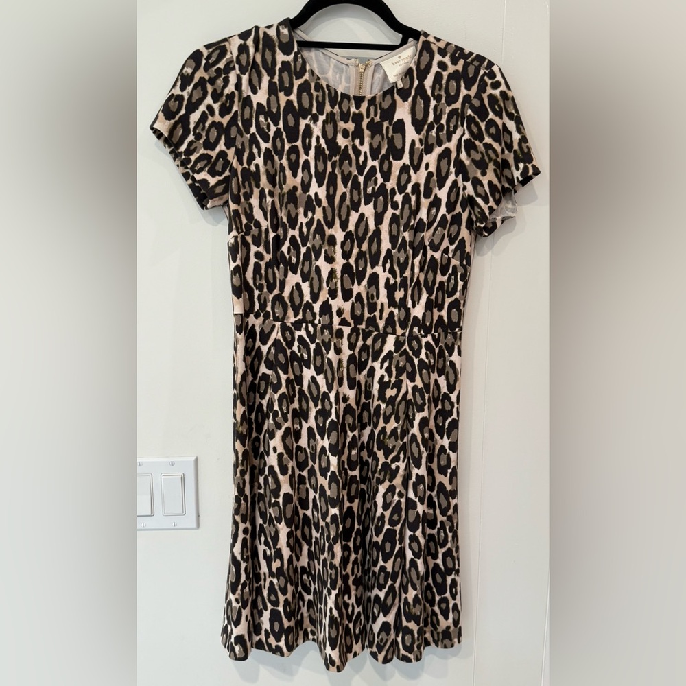 Kate Spade Kids Leopard Print Dress